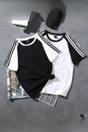 Shoulder Stripe Raglan Oversize T-Shirt